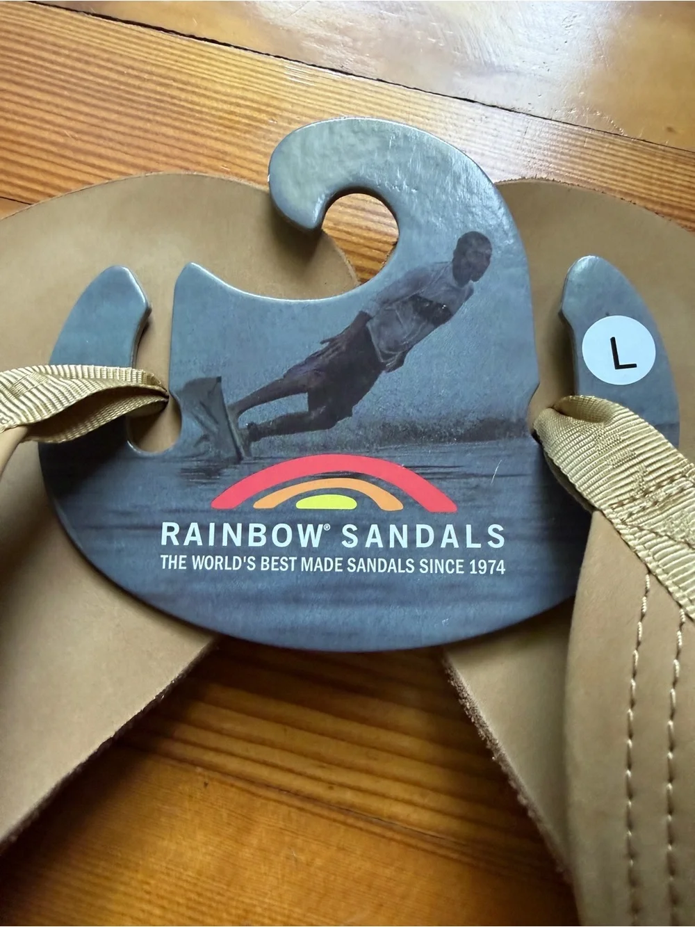 Rainbow Men’s - Double Layer Premier Leather w. Arch Support Flip Flops 9.5-10.5